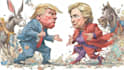 create political and editorial cartoons