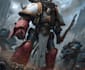 draw a warhammer 40k figures with old school
