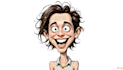 draw a funny caricature with my style