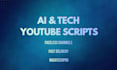 write faceless youtube scripts