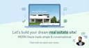 develop a modern real estate web application with mern stack