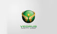 design minimalist technology and tech crypto security logo