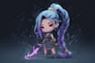 make chibi avatar for person or characters in cartoon style