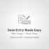 do accurate data entry, typing, and official document work