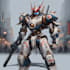 draw custom mecha robot art for you
