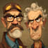 draw cartoons and caricatures