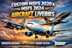 create custom msfs 2020 and msfs 2024 aircraft liveries