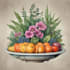 paint a botanical watercolor illustration