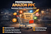 be your amazon PPC expert to scale sales and reduce acos
