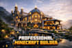 build minecraft castle, villages, base, hubs, spawns, house