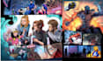 draw graphic novel comic book illustration comic page strip as your comic artist