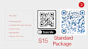 create unique and colorful qr code design for your brand