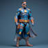 make a custom superhero character art