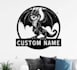 make high resolution dragon metal logo within 24 hours