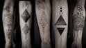 design a minimalist or geometric tattoo