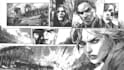 draw superhero action comic book page graphic