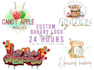 create unique boutique branding, cake shop, bakery logo design