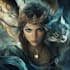paint a dark fantasy portrait
