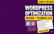 do website SEO optimization for google top ranking