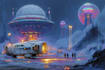 design unique futuristic and sci fi artwork