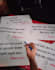 write anything with my beautiful handwriting