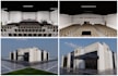 church exterior design architectural rendering 3d visualization