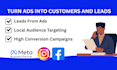 help local businesses get more customers using facebook ads