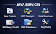 do java programming, java projects, and java tasks