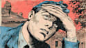 draw old retro distressed comic illustration