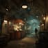 do atmospheric environment concept with cinematic lighting