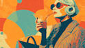 draw retro vintage style illustration