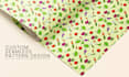 design custom seamless patterns for fabric packaging and branding