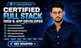 build full stack web apps saas mern nextjs and gen ai
