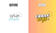 redesign, fix, and vectorize your existing logo