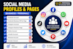 create, set up and optimize social media business pages professionally
