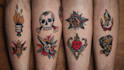 draw old school, traditional tattoo design