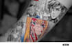 make anime tattoo design