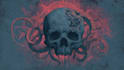 create dark art, horror or skull artworks illustration
