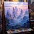 digitally paint fantasy landscape