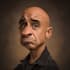 draw artistic big head cartoon caricatures