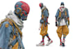 create cyberpunk character art