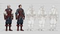 design character sheets for games and animation