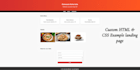 create a website using HTML and CSS
