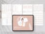 design pregnancy digital planner templates, custom journals
