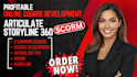 convert training document into an interactive rise 360 course