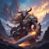 create a fantasy illustration