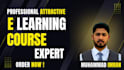 create e learning content, online courses, and training materials