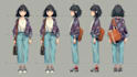 do anime style character