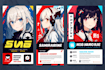 design attractive, eye catchy anime banner, header or profile