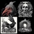 draw detailed illustration dark art